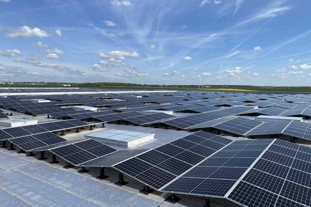 Axpo Solar - Solar-Dachanlage in Beauvais