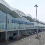 The termimal at Kuala Namu Airport, North Sumatra, Indonesia, which serves Medan.