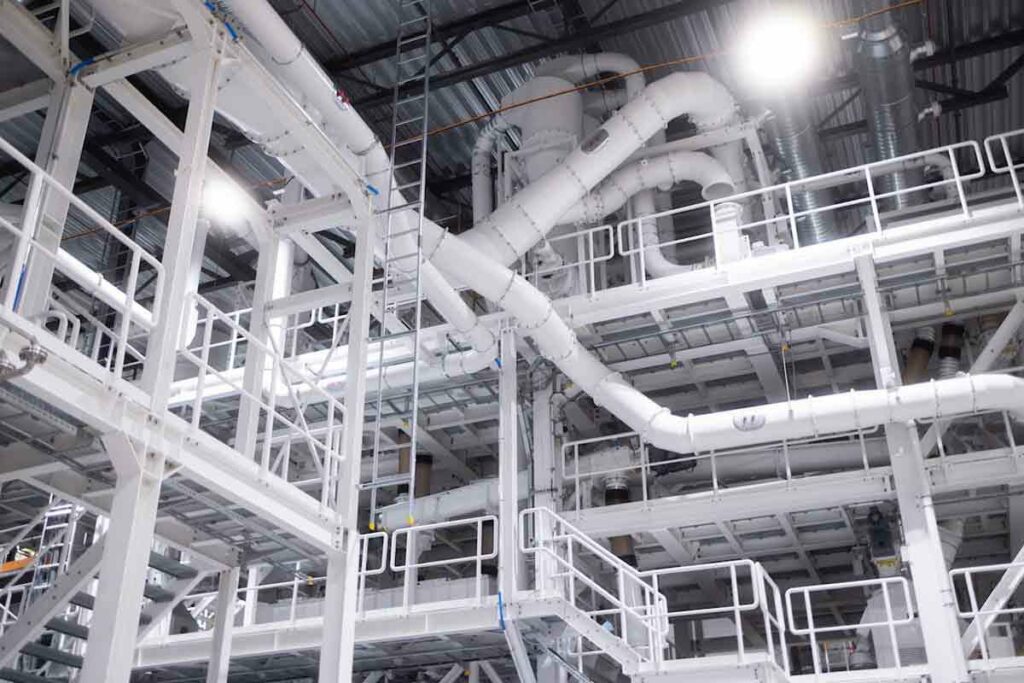 Revolt Ett will ultimately process 125,000 tons of end-of-life batteries and battery production waste each year. Image Revolt