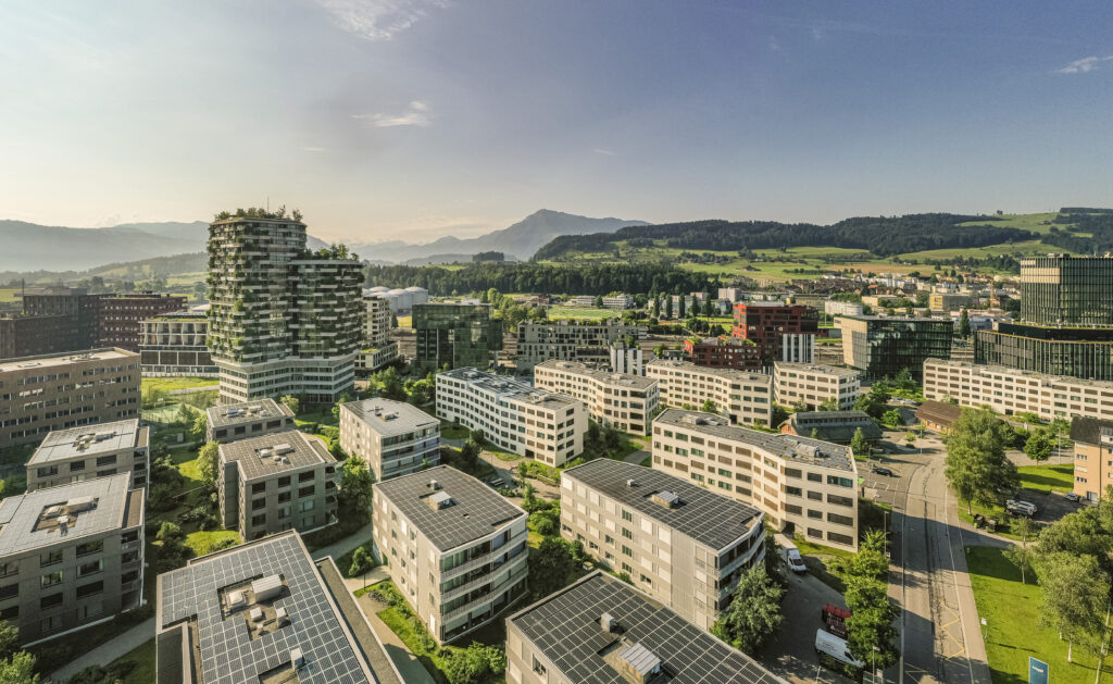 Suurstoffi site in Rotkreuz/ZG