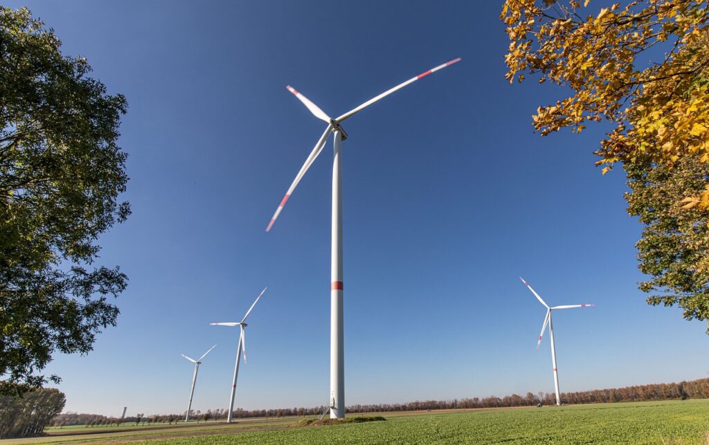 Windpark in Nordrhein-Westfalen als Symbolbild für Windenergie in Deutschland