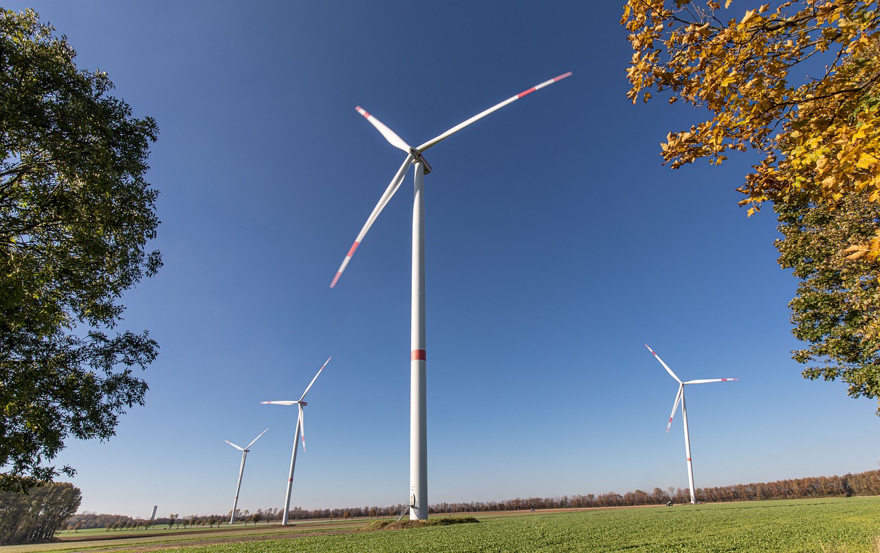 Windpark in Nordrhein-Westfalen als Symbolbild für Windenergie in Deutschland