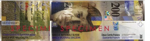 200 Schweizer Franken