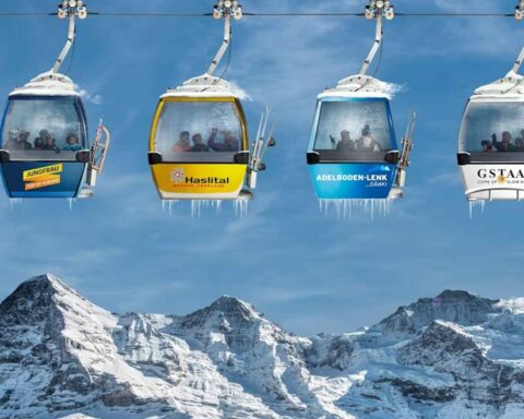 Top4 Skipass Gondeln - Jungfraubahnen